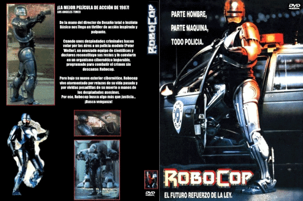 Mis carátulas... para Robocop (en DVD)