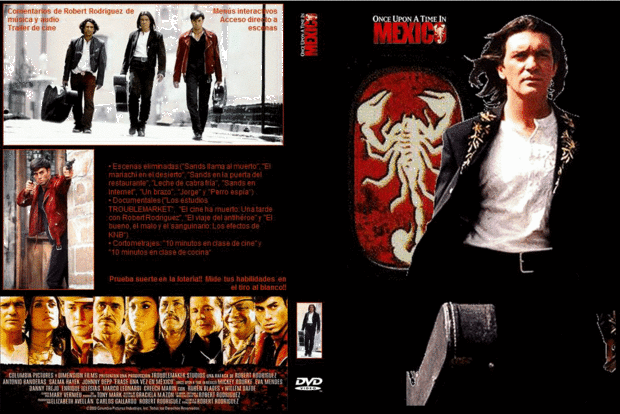 Mis carátulas... para El mexicano (en DVD)