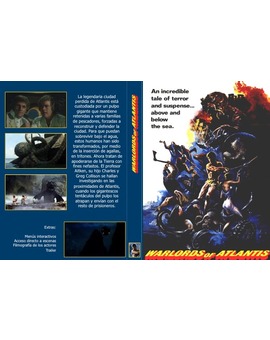 Mis carátulas... para Los conquistadores de Atlantis (en DVD)