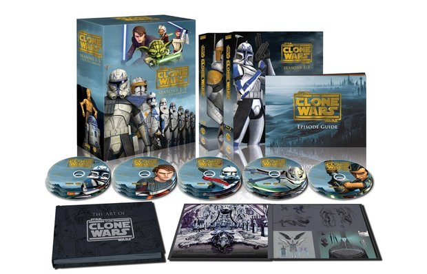 Star Wars, The Clone Wars (Seasons 1 to 5) US collector's edition
