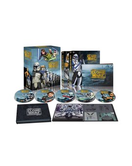 Star Wars, The Clone Wars (Seasons 1 to 5) US collector's edition