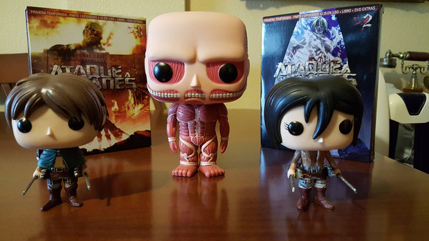 Colección Funko Pop de "Ataque a los Titanes"
