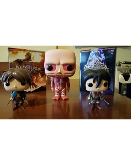 Colección Funko Pop de "Ataque a los Titanes"