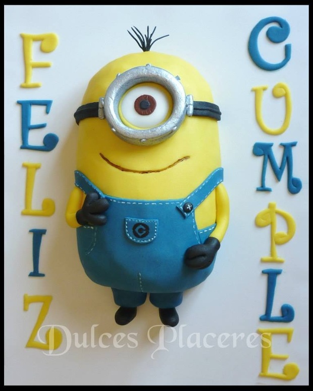 Tarta Minion (Gru,Mi Villano Favorito)