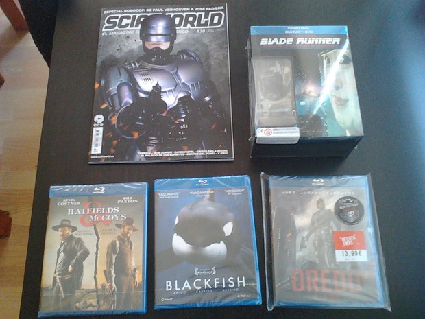 compras de ayer en fnac y ECI
