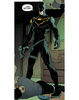(Spoiler) Os Acordais de la armadura de la nueva Etapa Bataman ? Era "Mentira "este es su nuevo Aspecto , espero no verlo en cines
