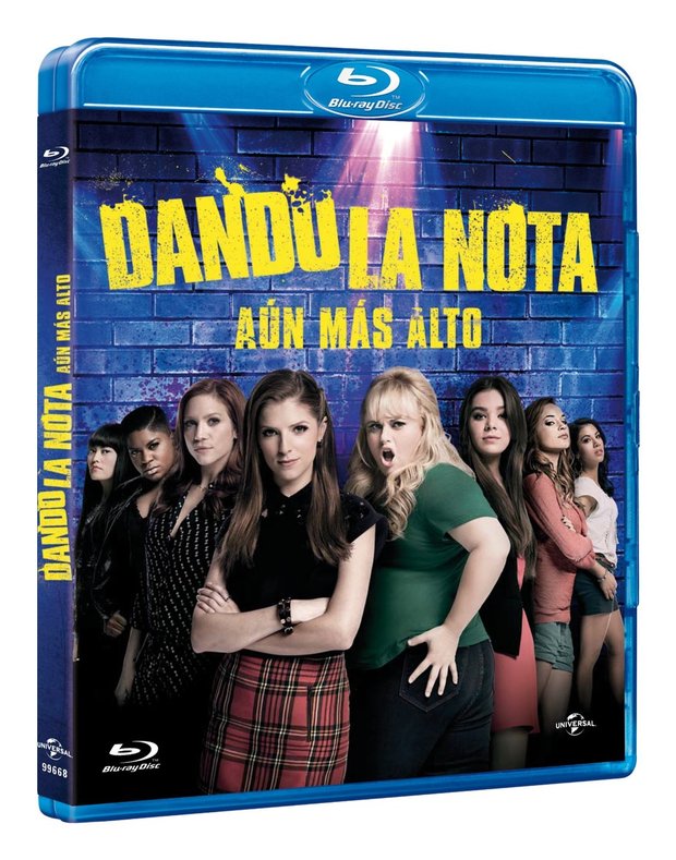 Caratula del blu ray de Dando la Nota : Aun mas Alto
