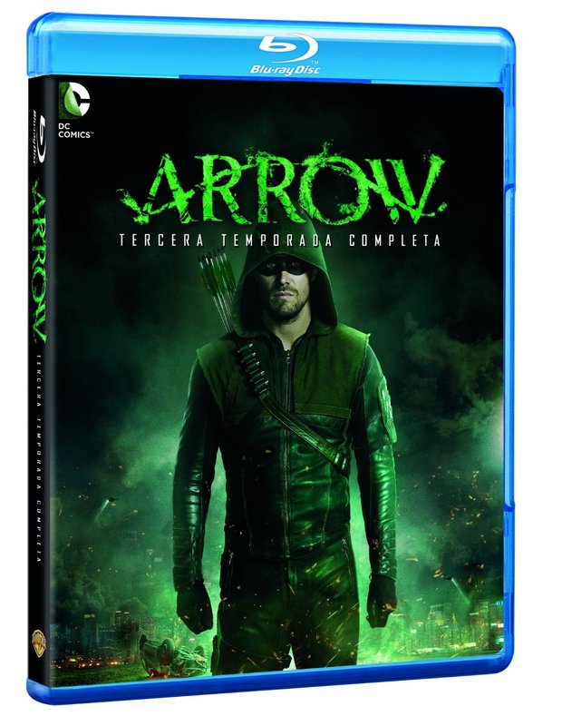 caratula 3a temporada Arrow 