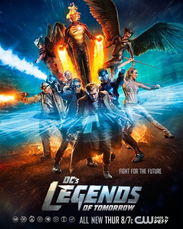 Nuevo y espectacular poster de DC´s Legends of Tomorrow  y 2 nuevos clips