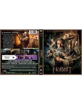 Aqui teneis mi alternativa para la caratula de  el hobbit la desolacion de smaug ¿que os parece?
