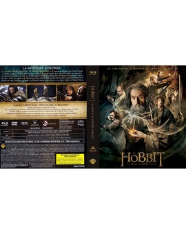 caratula de el hobbit : la desolación de smaug sin doble portada ni franjas