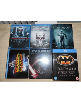 Mi colección de héroes de los 80 en blu ray 