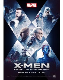 Impresionante póster alemán de  X-Men días del Futuro padado