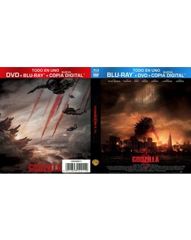¡¡ATENCIÓN!! : Warner ha decidido empezar a publicar como sera la caratula de sus proximos estrenos en blu ray . la primera es : GODZILLA 