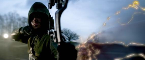 The CW emitirá The Flash los martes y Arrow seguirá los miércoles, e imágenes del avance y del piloto de Flash