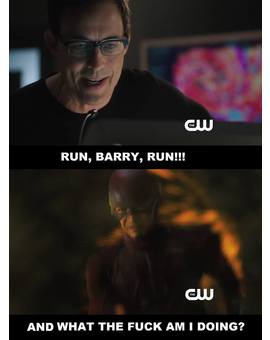 Un poco de humor sobre el trailer del piloto de the flash