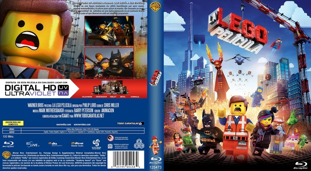  alternativa a la caratula de la lego pelicula