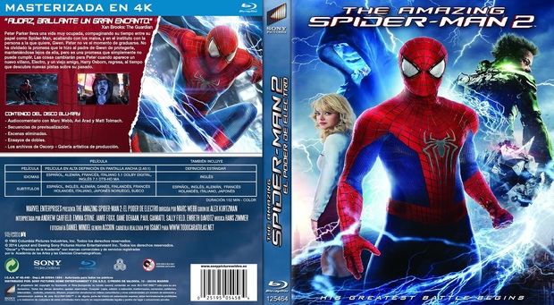 mi caratula" the amazing spiderman 2 " V1