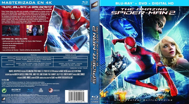 Mi caratula " the amazing spiderman 2 " V2