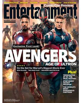 Primera imagen de Avengers 2 : Age of utron , iron man , el capi y el villano