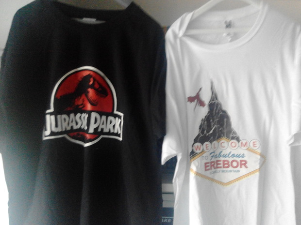 Dos camisetas cinéfilas  compradas este verano