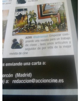 Este mes salgo en la acción 
