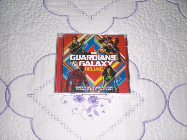 Recibida de Amazon UK, BSO Guardians to the Galaxy