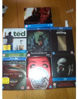 Pedido loco de steelbooks.