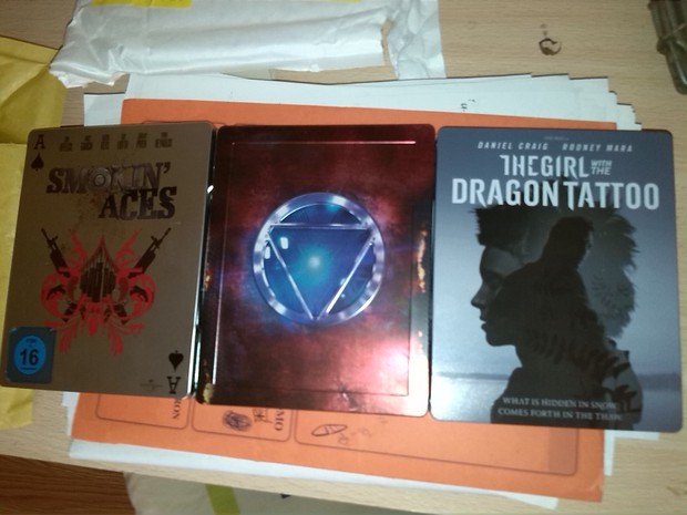 Nueva remesa de Steelbooks.
