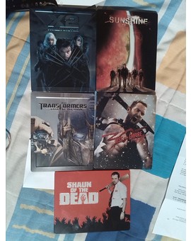 Pedido de steels amazon y zavvi 