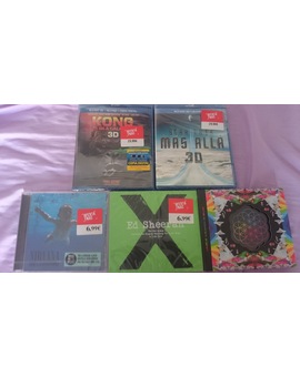 Compritas de ayer en el 70% de fnac y los 4 por 20€ en CD's
