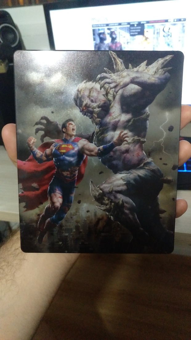 Contraportada La Muerte de Superman
