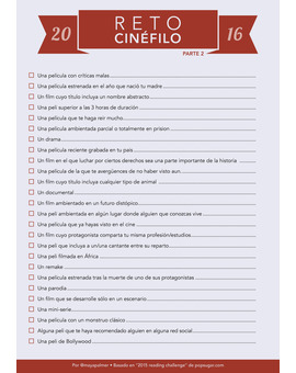 RETO CINEFILO PARTE 2