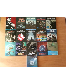 Mis Steelbooks en Blu-ray