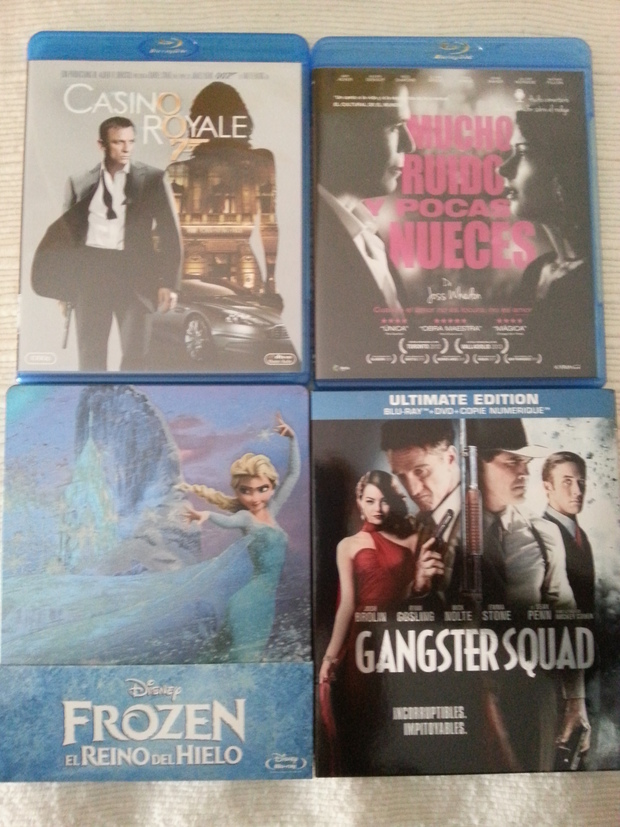 último pedido a Amazon 26/03/14